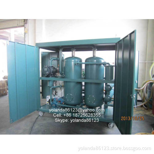 High Vacuum Double Stage Transformer Oil Filtering Machine, Oil filtration unit, Vacuum insulation oil purifier